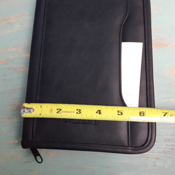 Daytimer Planner Leather Organizer Notebook Holder Retro Vintage Back to School - Picture 13 of 15